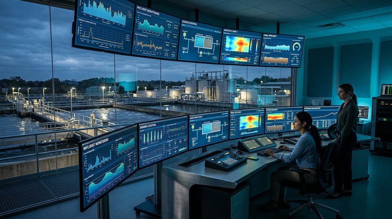 Smart ETPs: AI-Driven Monitoring in Wastewater Treatment