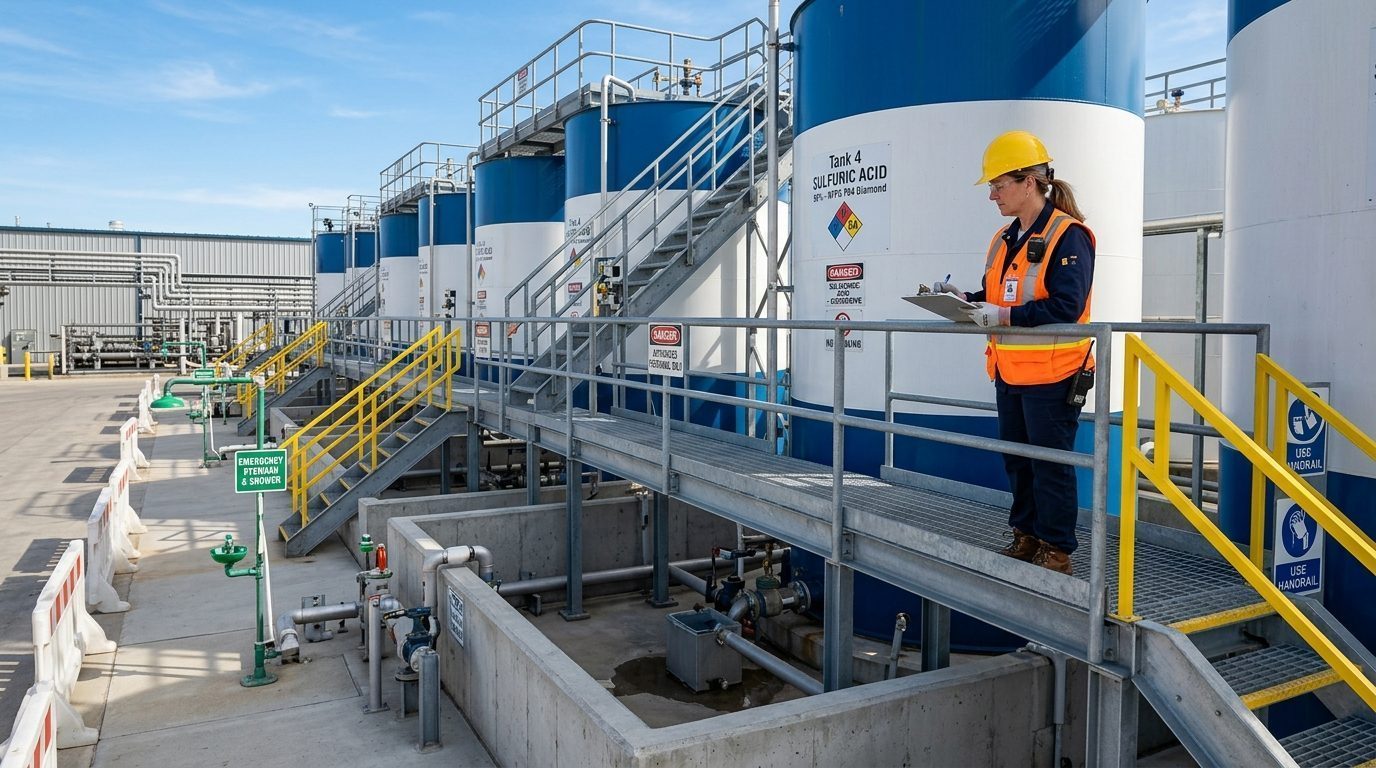 OSHA Guidelines: Safe Chemical Storage Tank Design