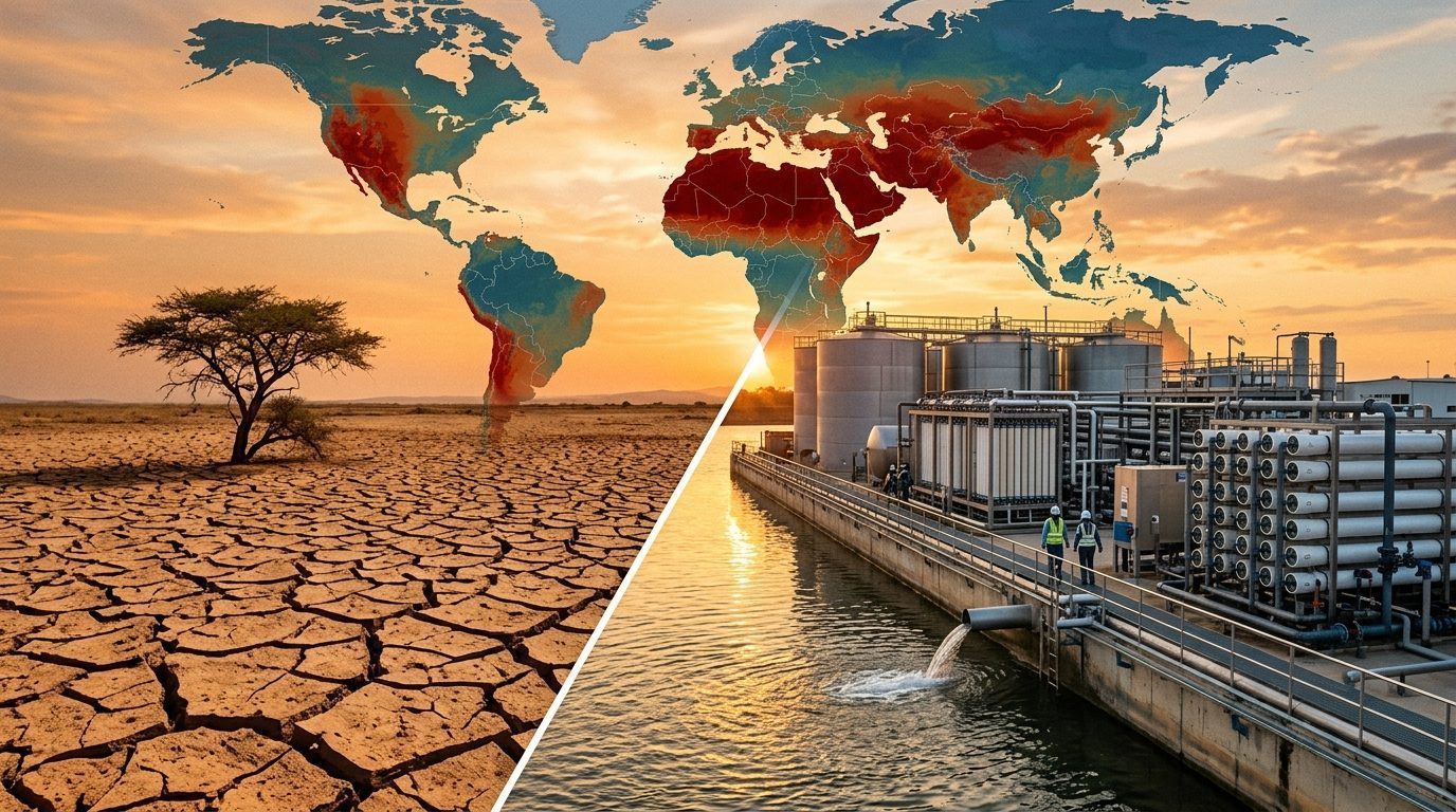 Water Scarcity Driving Industrial Wastewater Reuse Globally