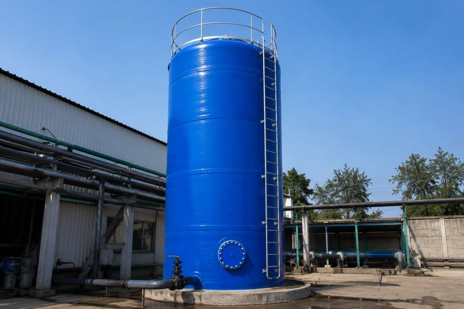 FRP Tanks & Vessels — Ghaziabad Polymers