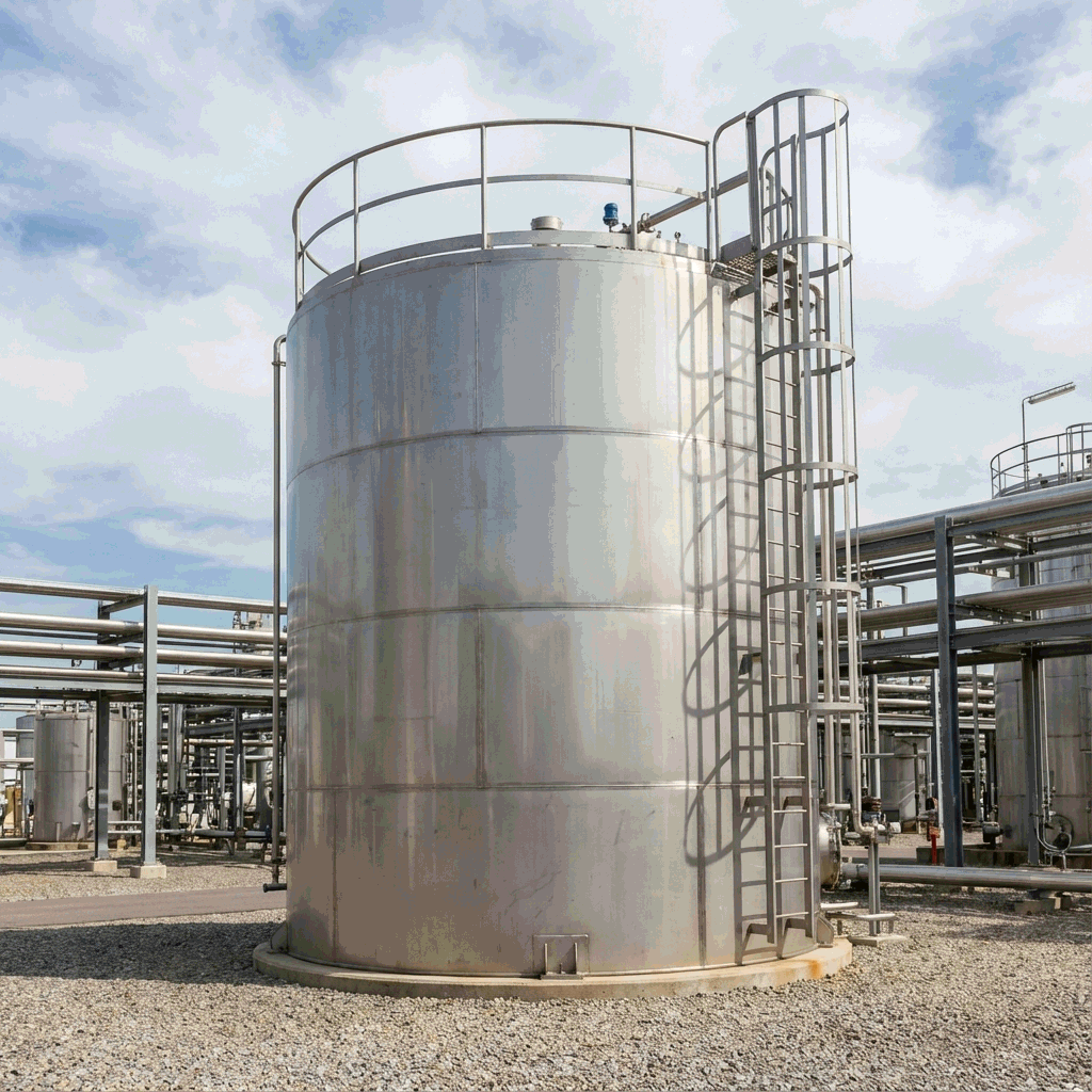 Metallic Bulk Storage Solutions — Ghaziabad Polymers